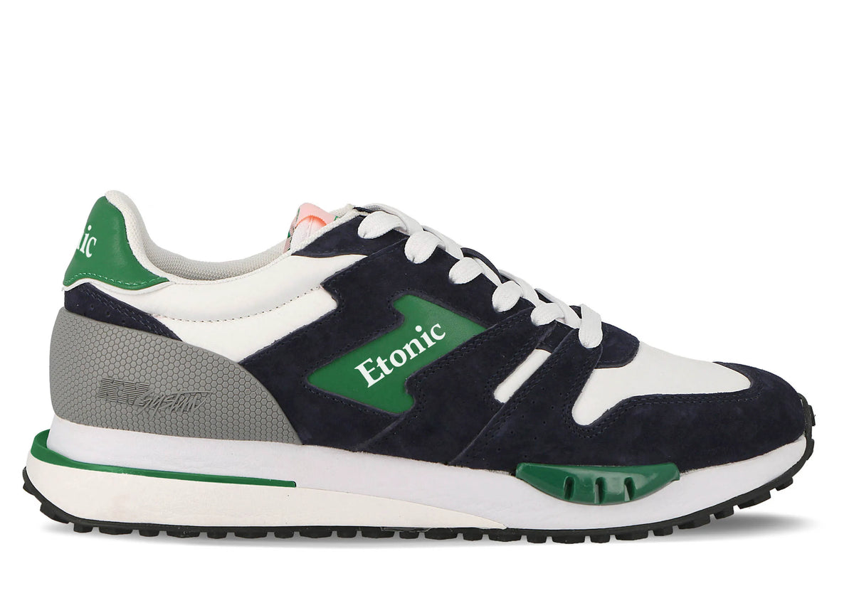White Navy Tennis Green